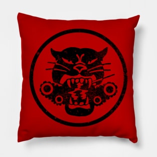 Tank Destroyer Patch (distressed) Pillow