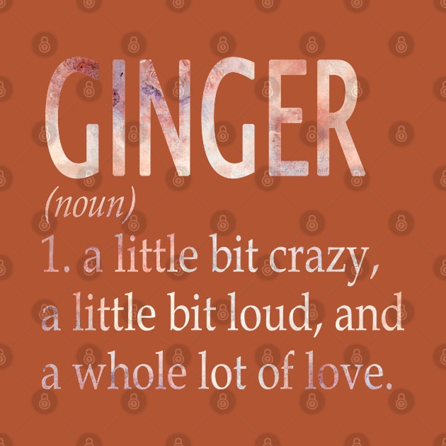 Ginger Girl Name Definition by ThanhNga