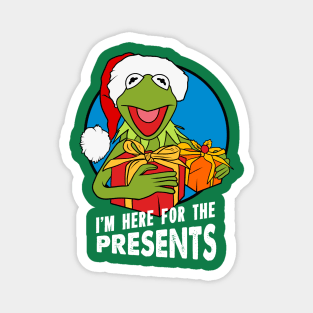Christmas Kermit Magnet
