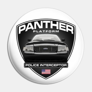 Panther Platform - Crown Victoria (Black Car) Pin