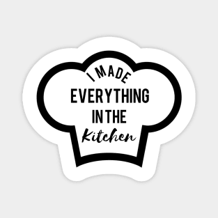 Cooking Hobby - Chef Magnet