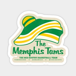 Defunct Memphis Tams Basketball Magnet