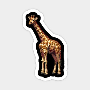 16-Bit Giraffe Magnet