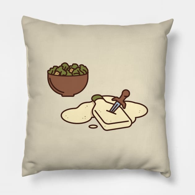 Et Tu Newman? Pillow by zacrizy