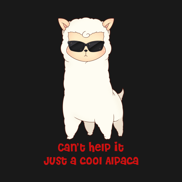 Cool Alpaca by tessacreativeart