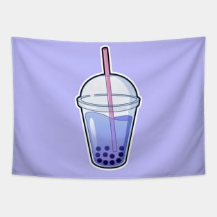 Purple Bubble Tea Tapestry