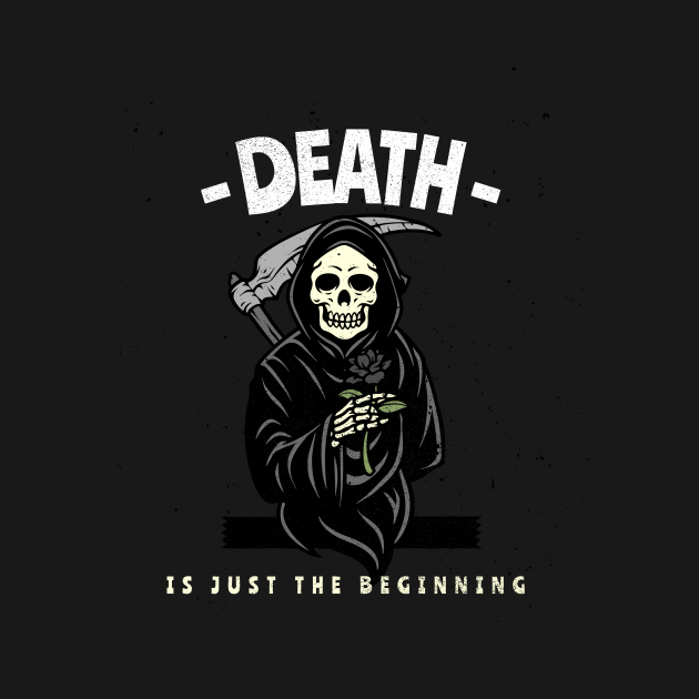 Discover The Grim Reaper of Death - Grim Reaper Death - T-Shirt