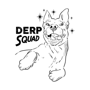 Derp Squad, Derpy Pitbull, Derpy Dog T-Shirt