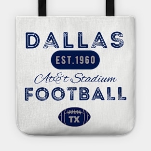 Dallas Football Vintage Style Tote