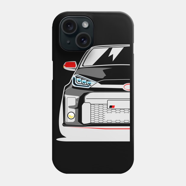 Yaris GR Gazoo Racing Phone Case by gaplexio