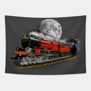 The Legendary Royal Scot Steam Engine Locomotive MotorManiac Tapestry