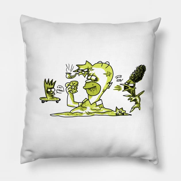 Der Simpuns Pillow by RAWRstad