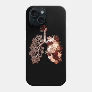 Lung Anatomy / Cancer Awareness 22 Phone Case