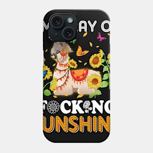 I'm A Ray Of Focking Sunshine Llama Lovers Phone Case