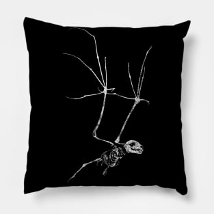 Bat Skeleton Pillow