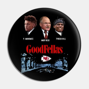 Goodfellas Pmahomes Andy Reid Tyreek Hill Full Pin