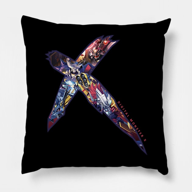 digital monster X Pillow by DeeMON