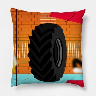 big wheel Pillow