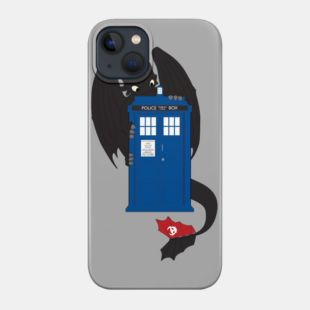 How To Train The Doctor - Tardis - Phone Case