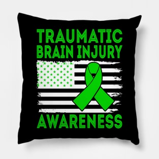 Traumatic Brain Injury Awareness Pillow