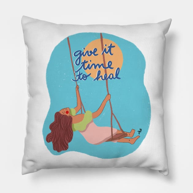 Healing Pillow by juf.illustration@gmail.com