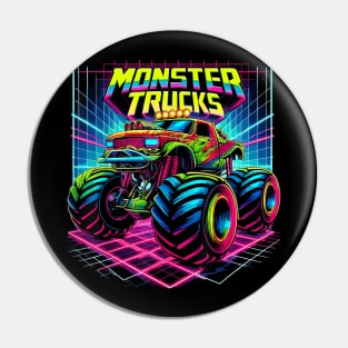 Monster Truck Birthday Party Monster Trucks Pin