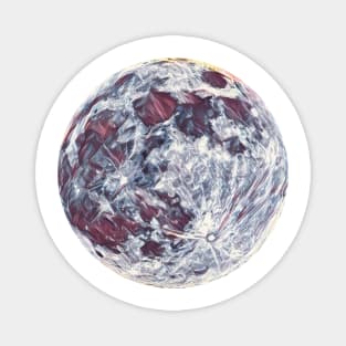 Crystal Blue Moon Magnet