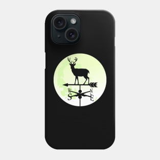 Deer Moon Weathervane Phone Case