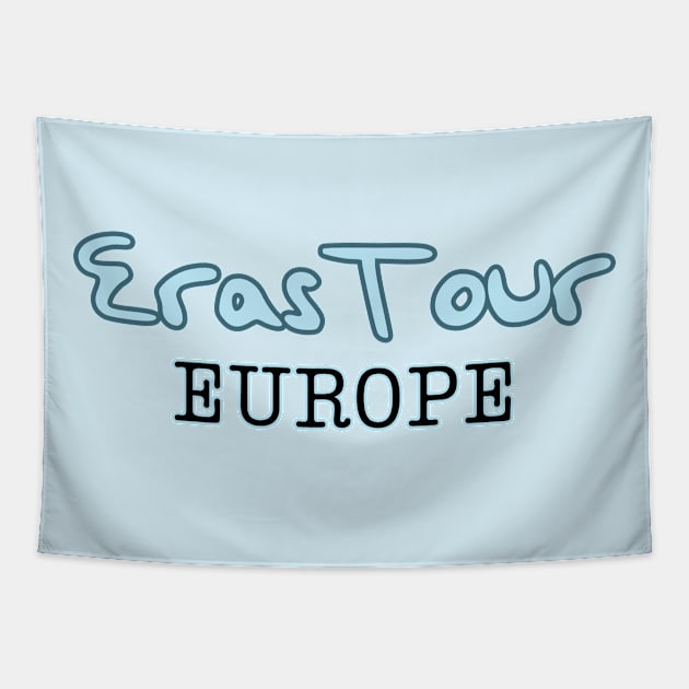 Eras Tour Europe Tapestry by Likeable Design