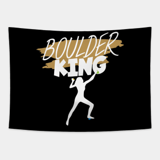 Boulder king women Tapestry