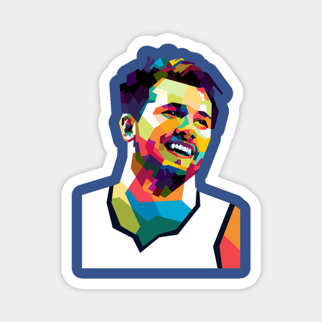 Luka Doncic WPAP Magnet by awangwidyatama