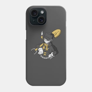 Graveyard Shift Old School Grave Keeper Phone Case