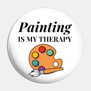 Painting is my Therapy Pin