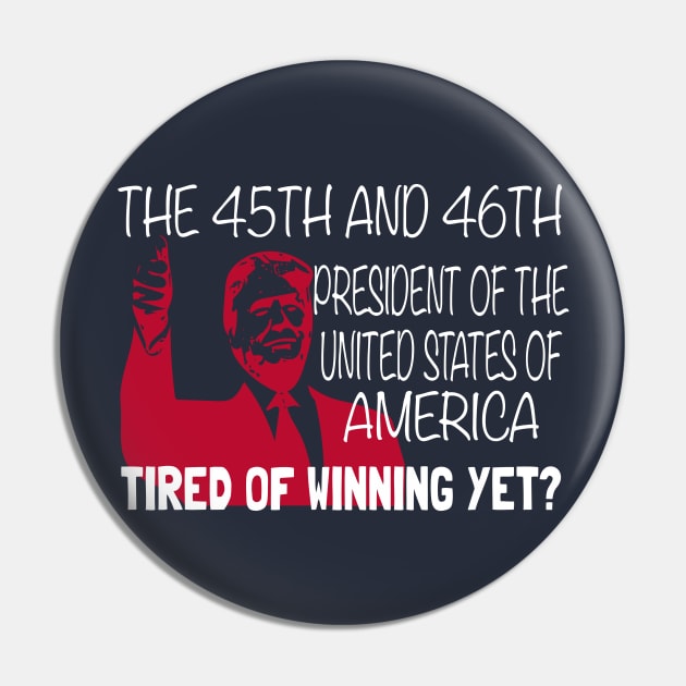 The 46th President United States of America Commemorative Donald Trump Pin by SugarMootz