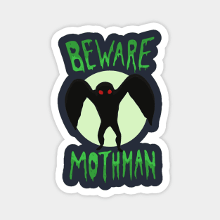 Beware Mothman Magnet