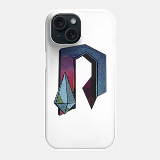 Low Poly Noisy Gateway version A Phone Case