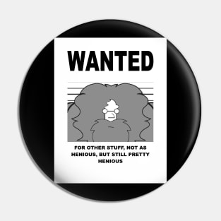 DEVIL TO PAY Nelson wanted poster Pin