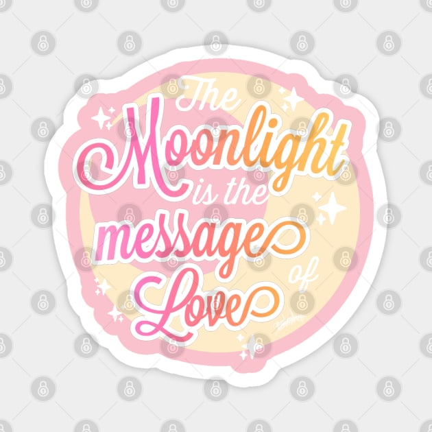 Sailor Moon - Moonlight Quote Magnet by Cinderella's