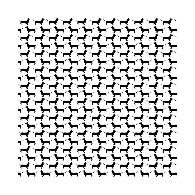 Dachshung Pattern Big by XOOXOO