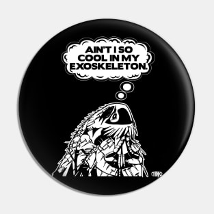 Exoskeleton Merch Pin