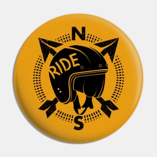 Motorbike Helmet Pin