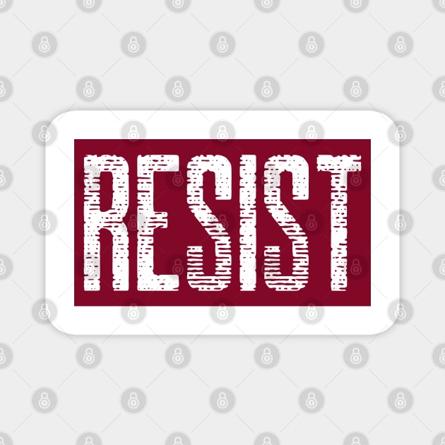 Resist Magnet by Stylecombinator