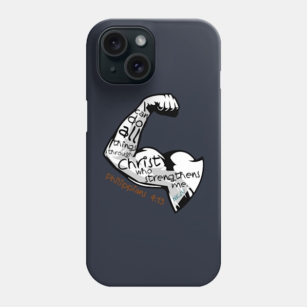 I can do all things Phone Case by denissmartin2020