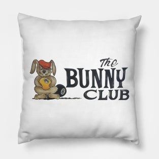 The Bunny Club (Front & Back Print) Pillow