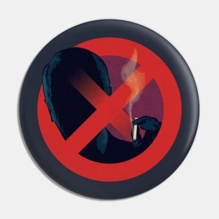 No Smoking, Man Pin