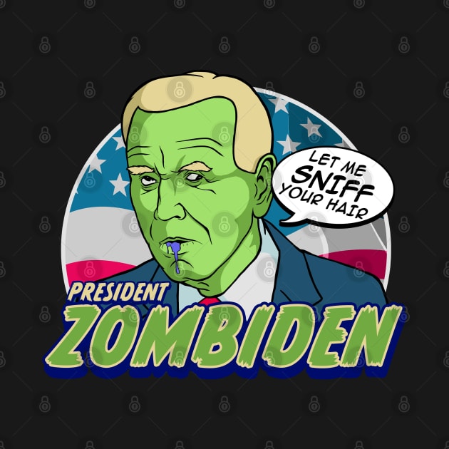 Zombie Biden Halloween Shirt Anti-Biden ZOMBIDEN by CultTees