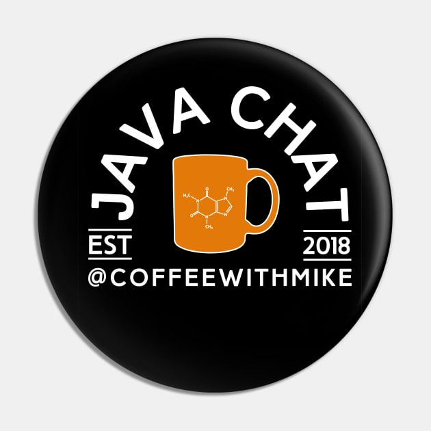 Java Chat logo wear Pin by Java Chat