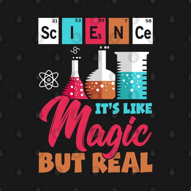 Science Magic Knowlede Scientist Statement Gift Idea by PlimPlom