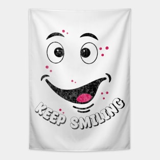 keep smiling Tapestry