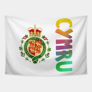 Wales (Cymru in Welsh) Coat of Arms Design Tapestry